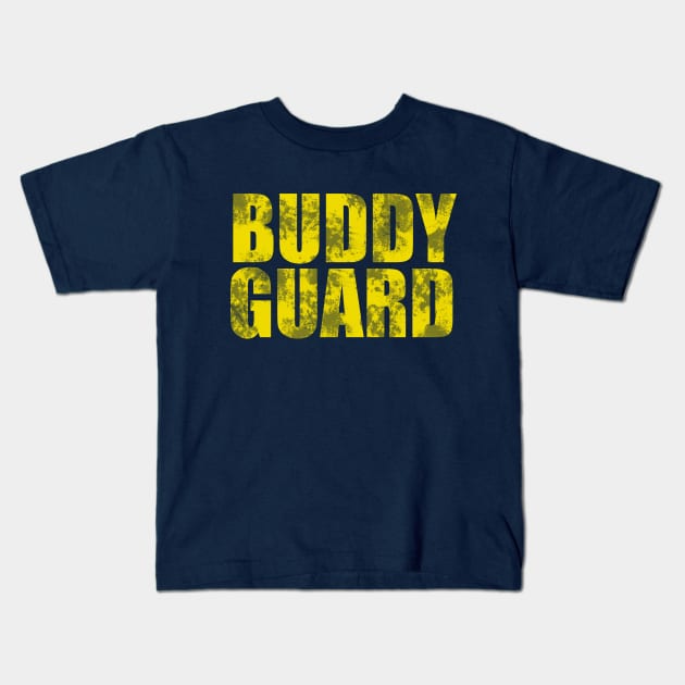 Buddy Guard Kids T-Shirt by midnightseller